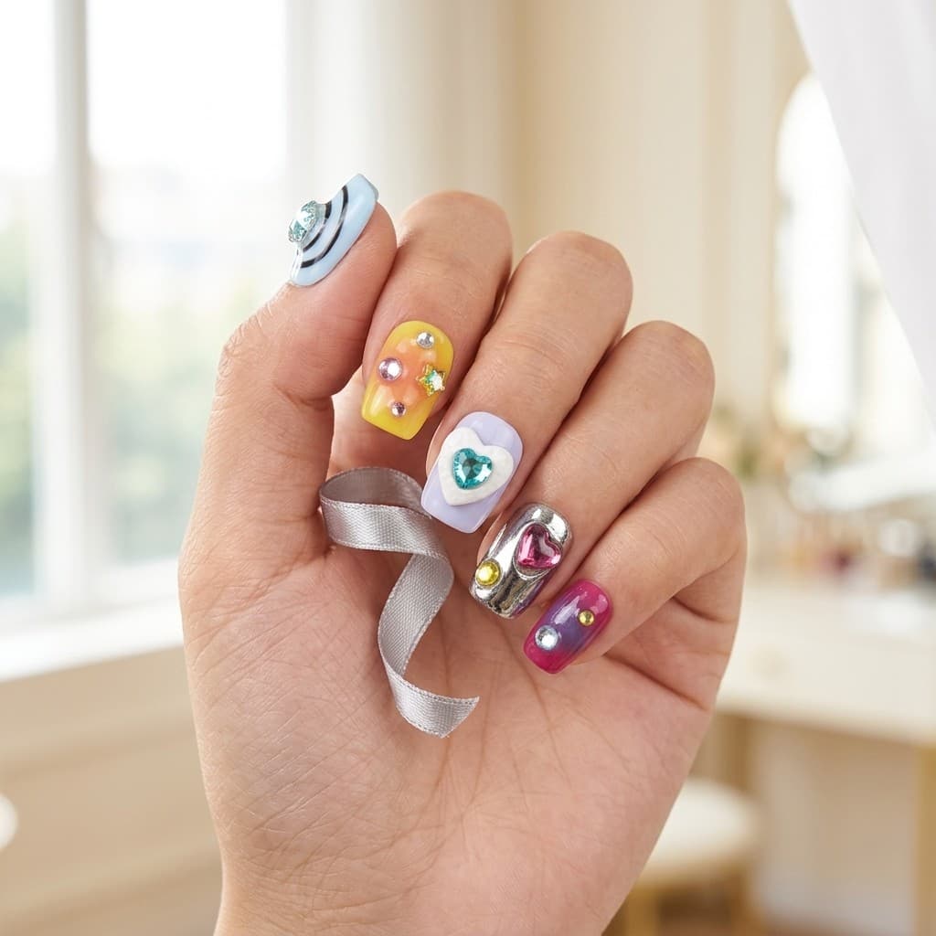 Artful Dreams press-on nails