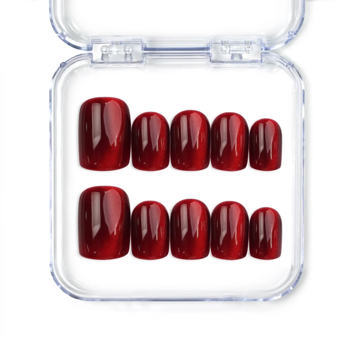 Burgundy Velvet Shine – image 7