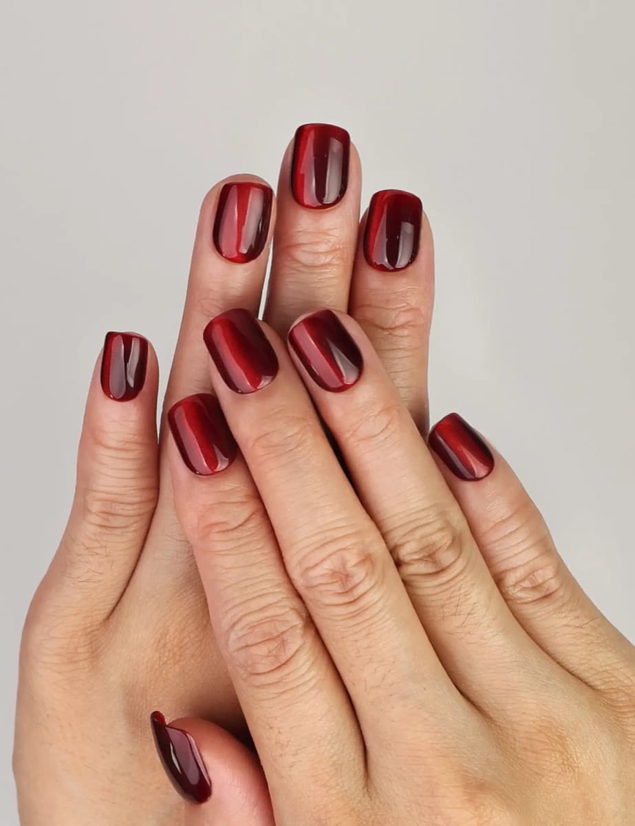 Burgundy Velvet Shine – image 2