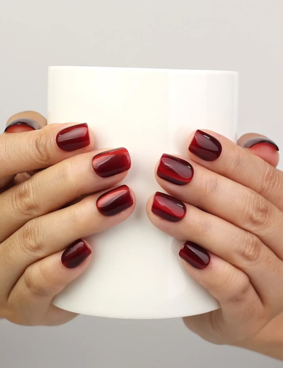 Burgundy Velvet Shine – image 5