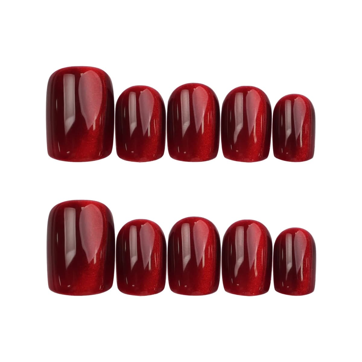 Burgundy Velvet Shine – image 6