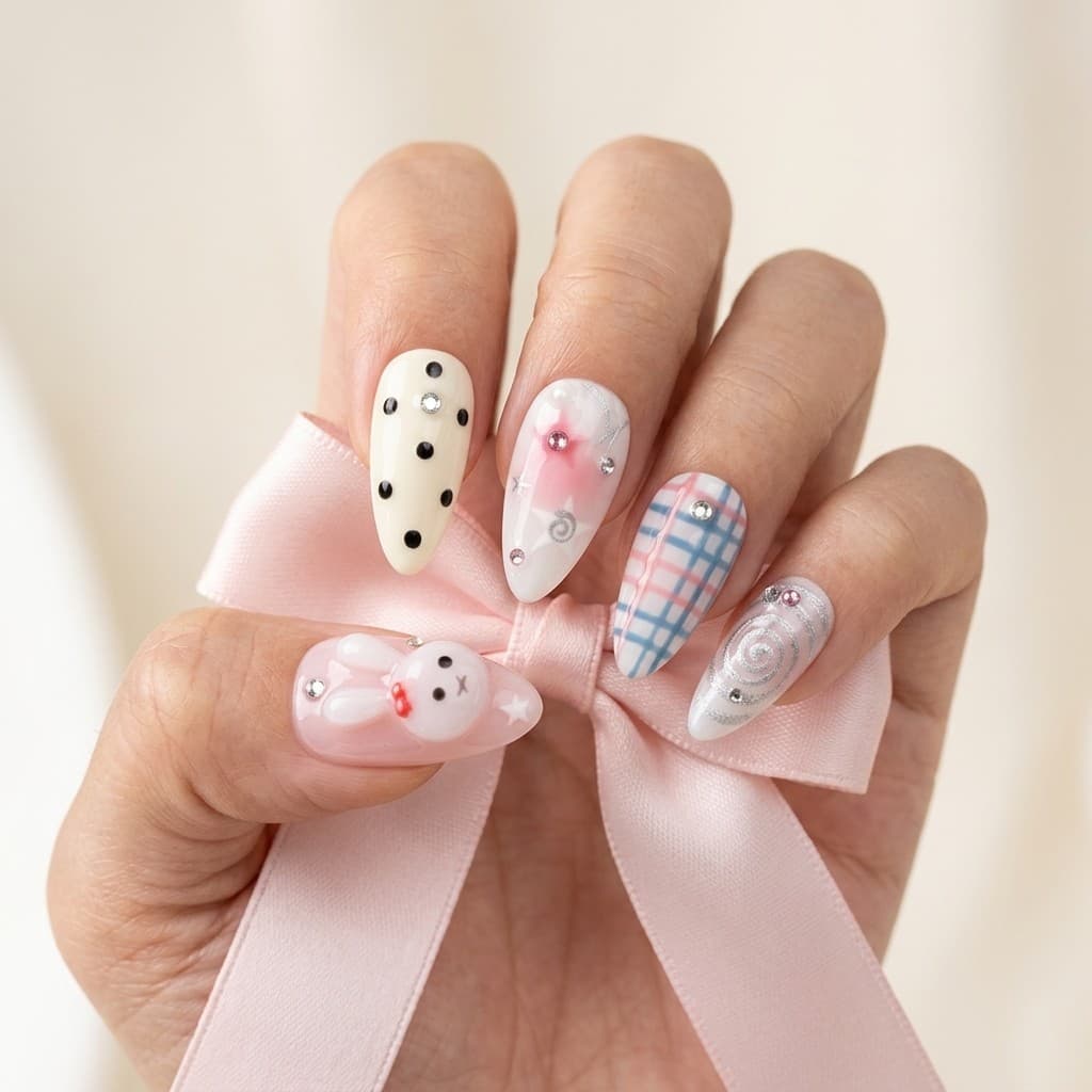 Cute Core press-on nails
