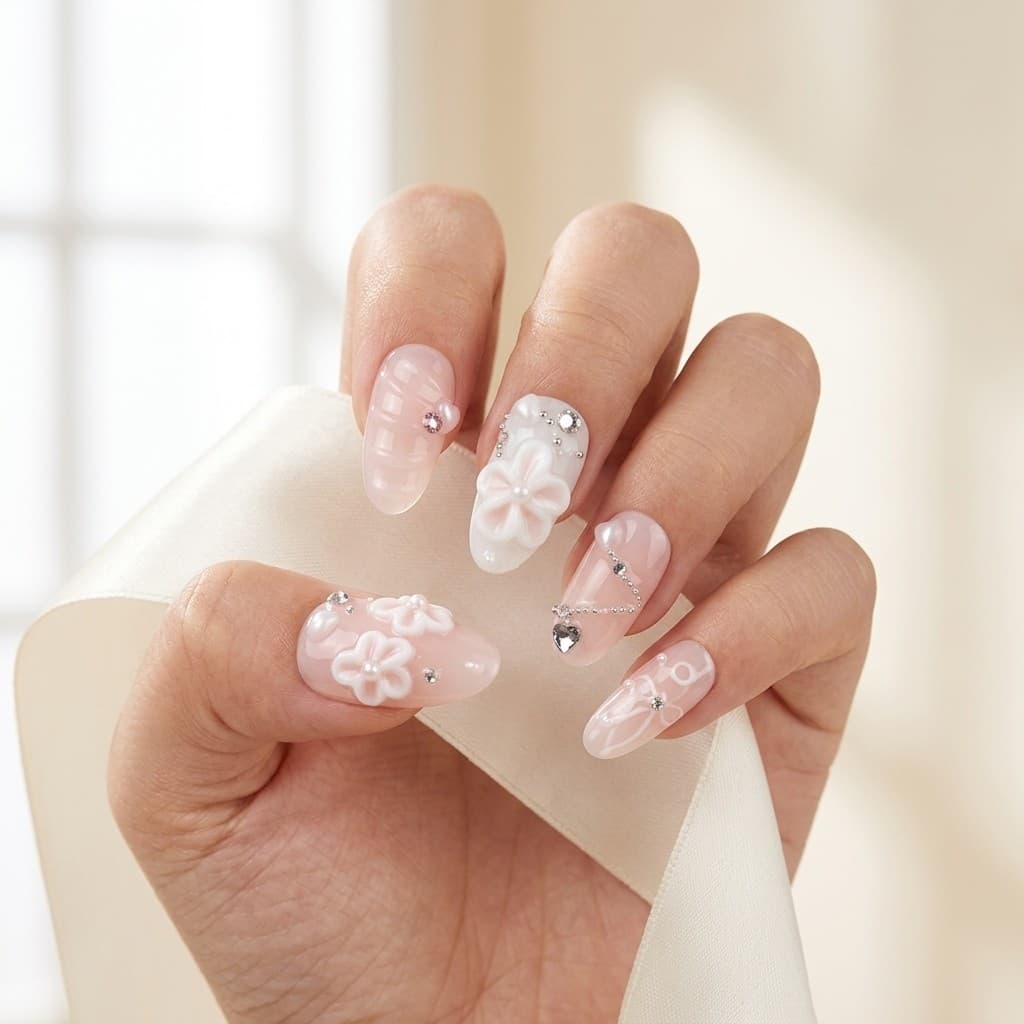 Fairy Glaze press-on nails