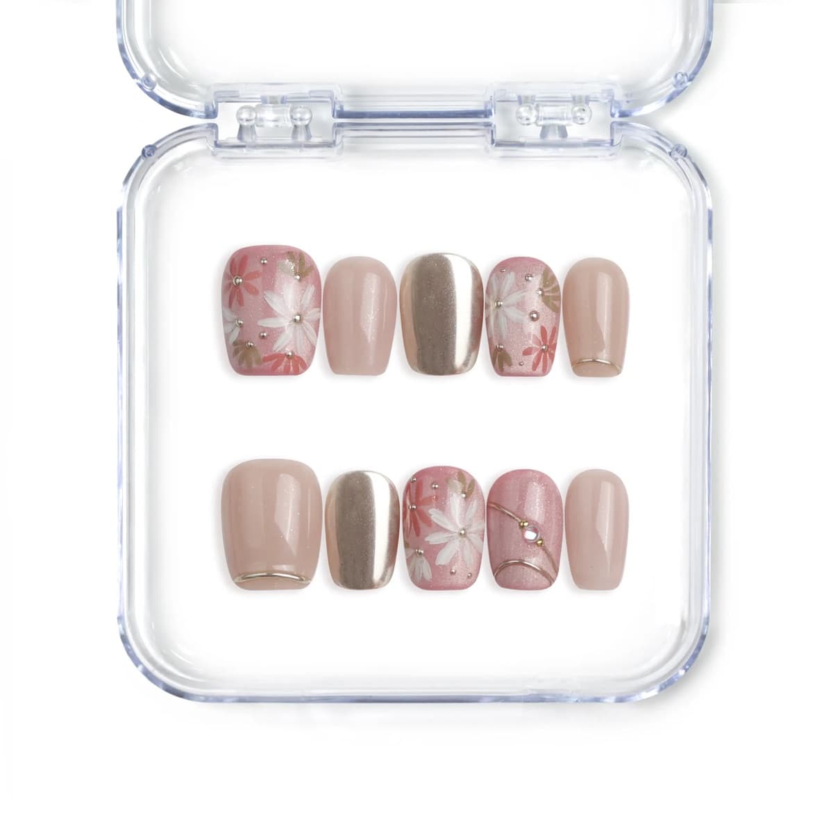 Blush Metallic Bloom – image 7