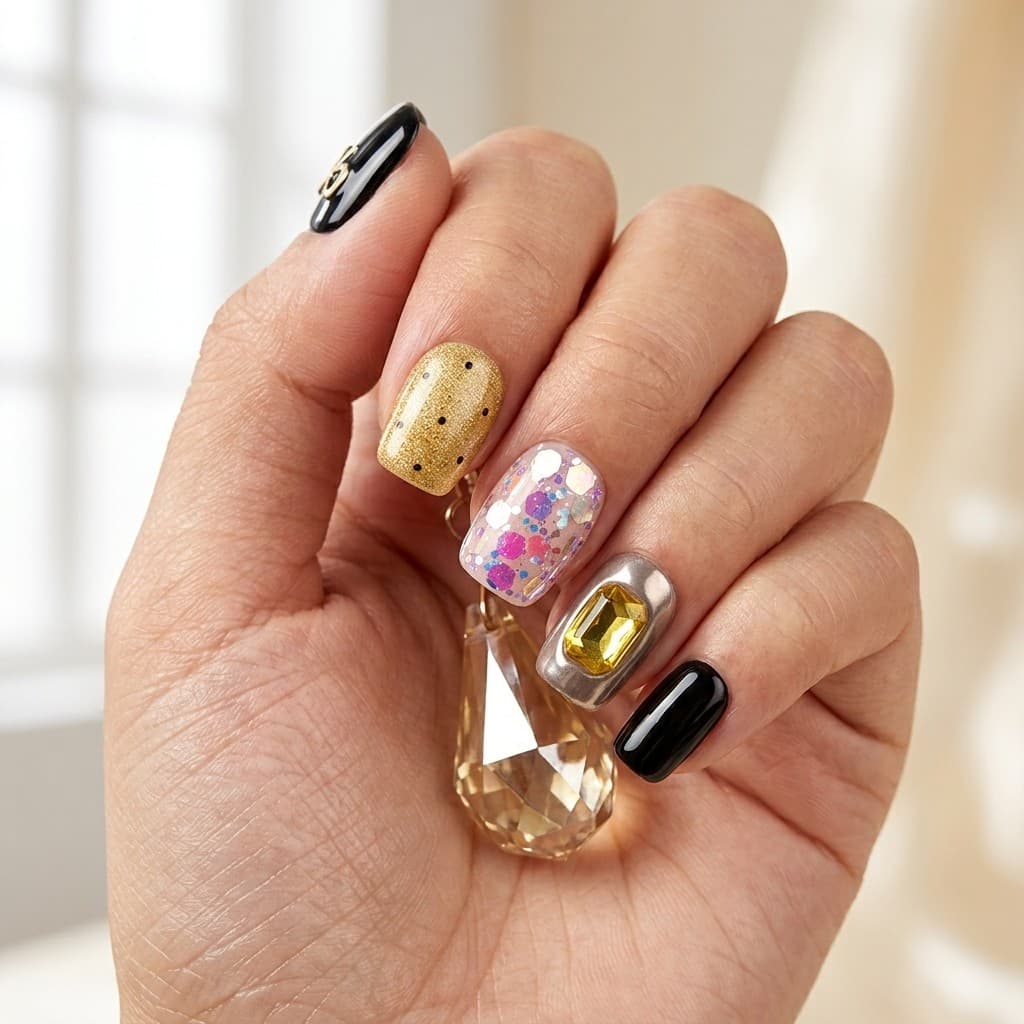 Luxe Mix press-on nails