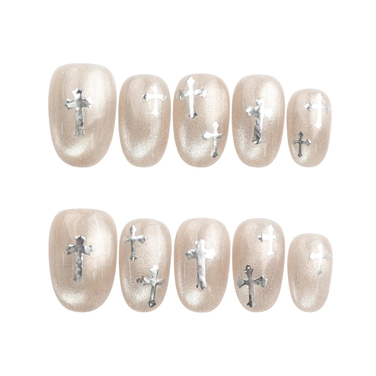 Silver Cross Shimmer – image 6