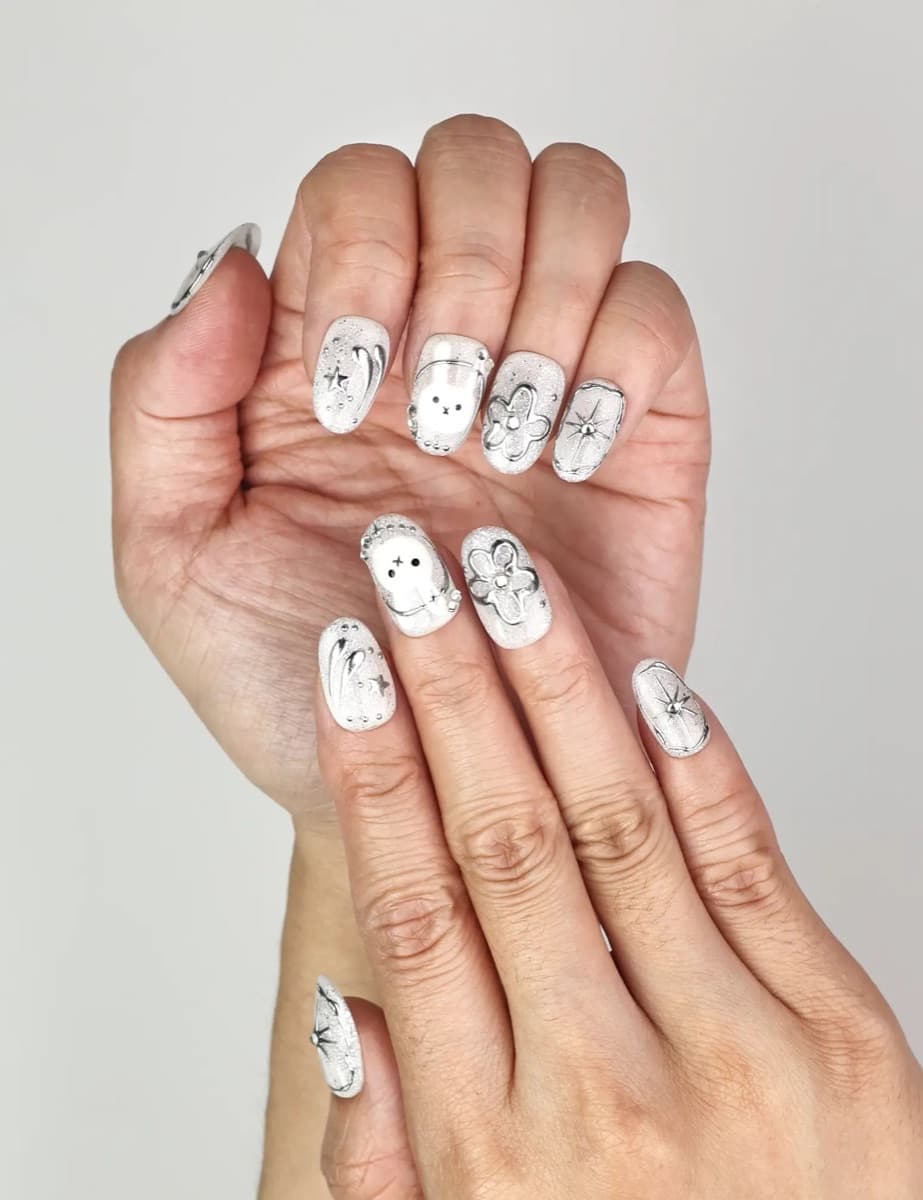 Silver Starry Cutie – image 3