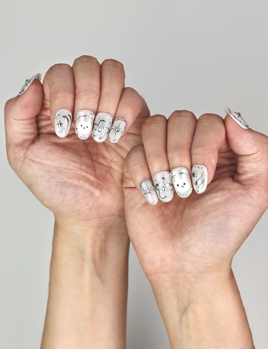 Silver Starry Cutie – image 4