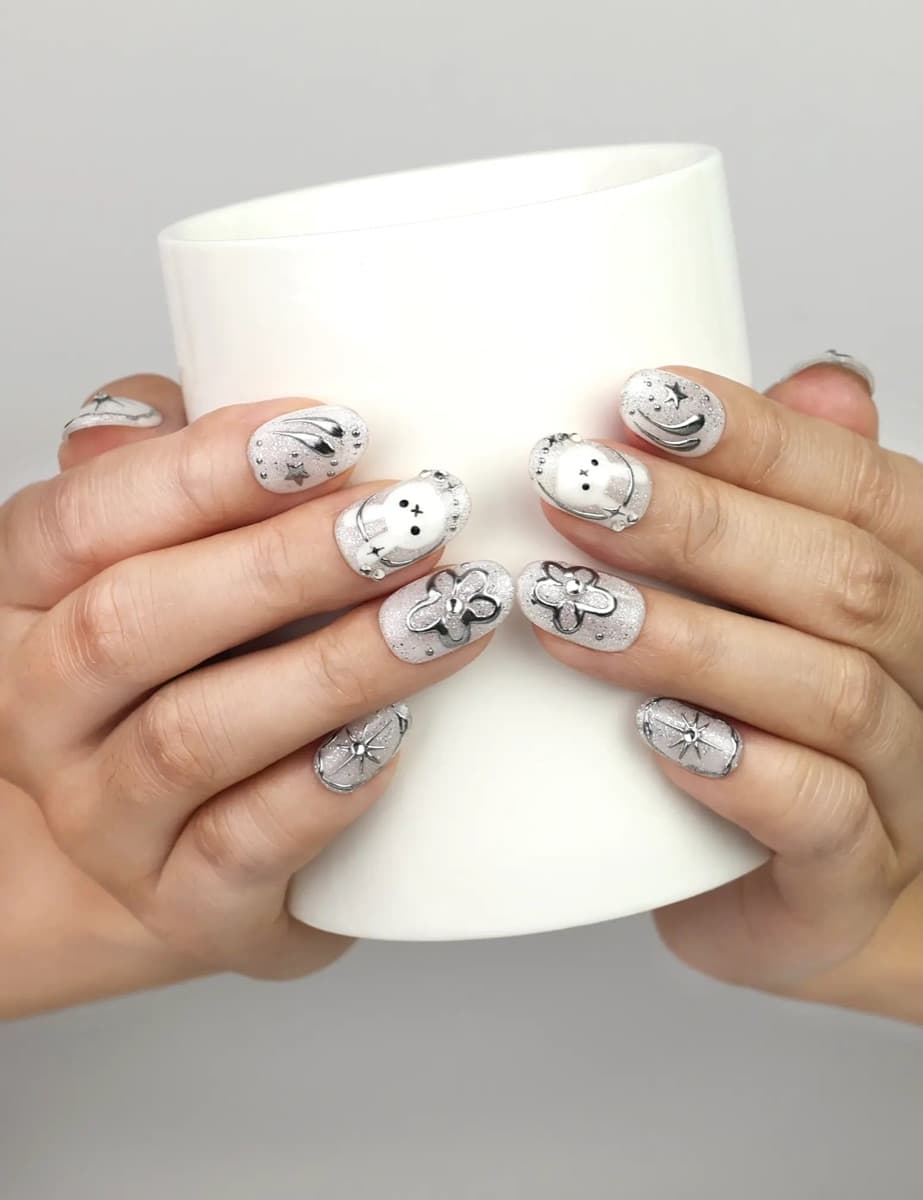 Silver Starry Cutie – image 5