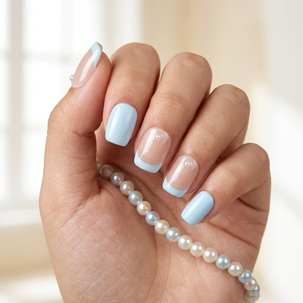 Skyline press-on nails