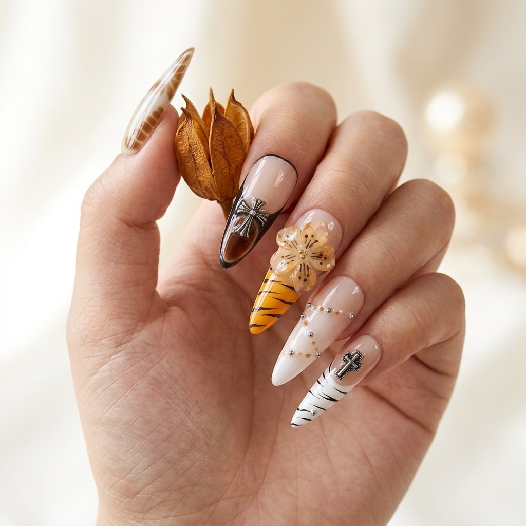 Autumn Spirit press-on nails