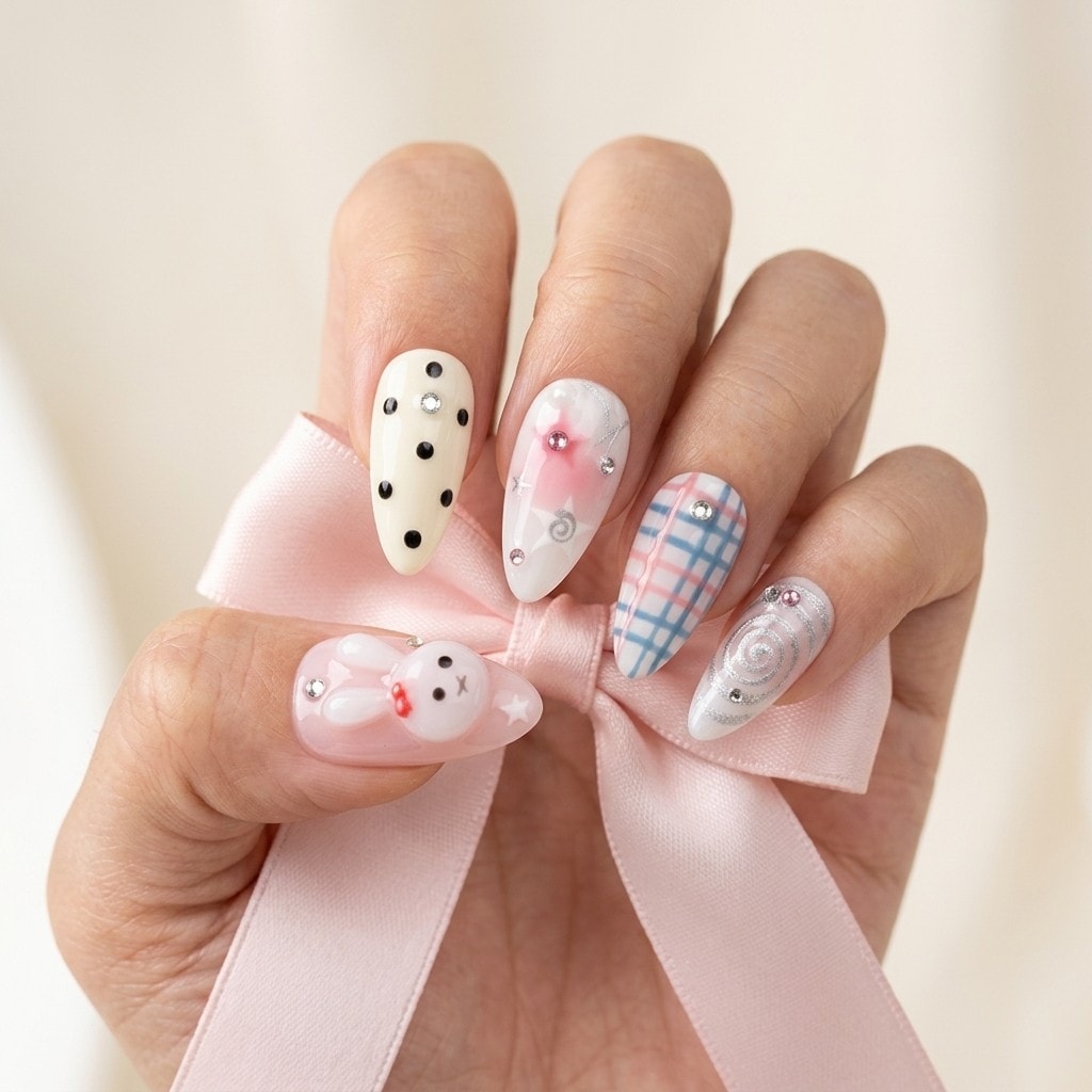 Cute Core press-on nails