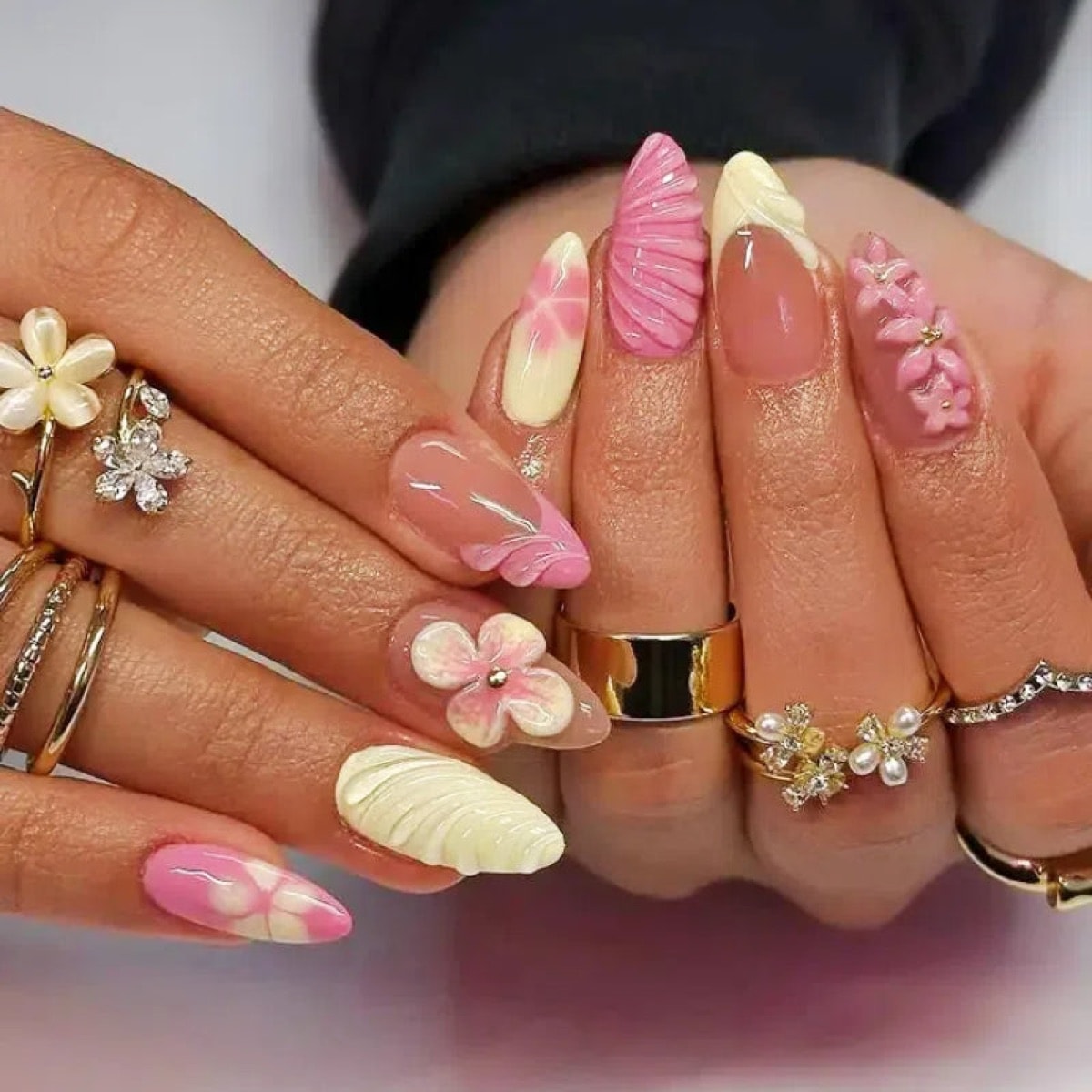 Blossom Petal Dream press-on nails