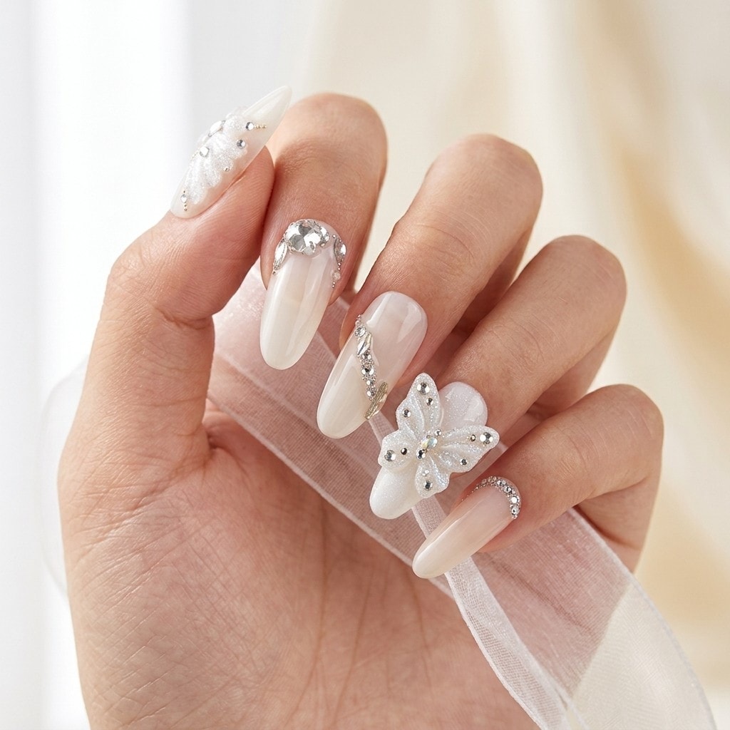 Glimmer Mirage press-on nails