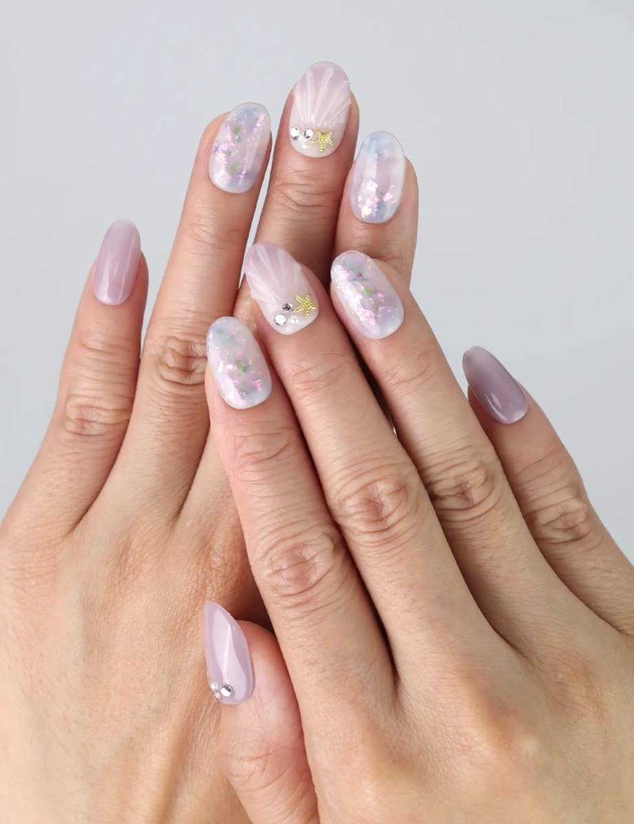 Lilac Seashell – image 2