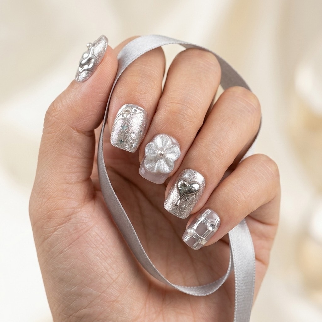 Nightfall press-on nails