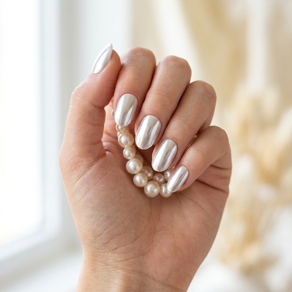 Soft Sparkle press-on nails
