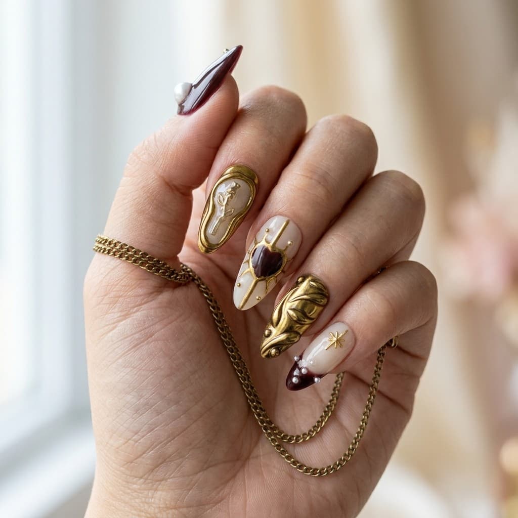Regal Radiance press-on nails