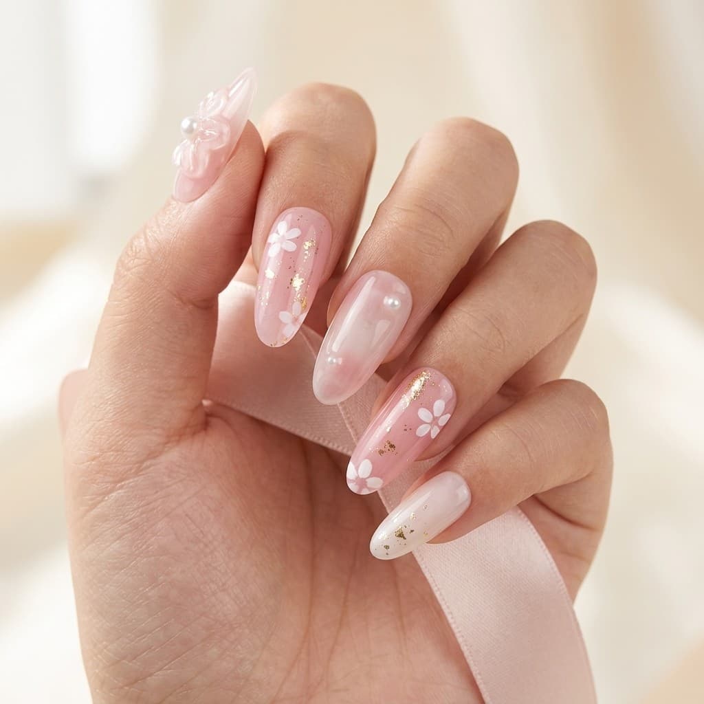 Sakura Dream press-on nails