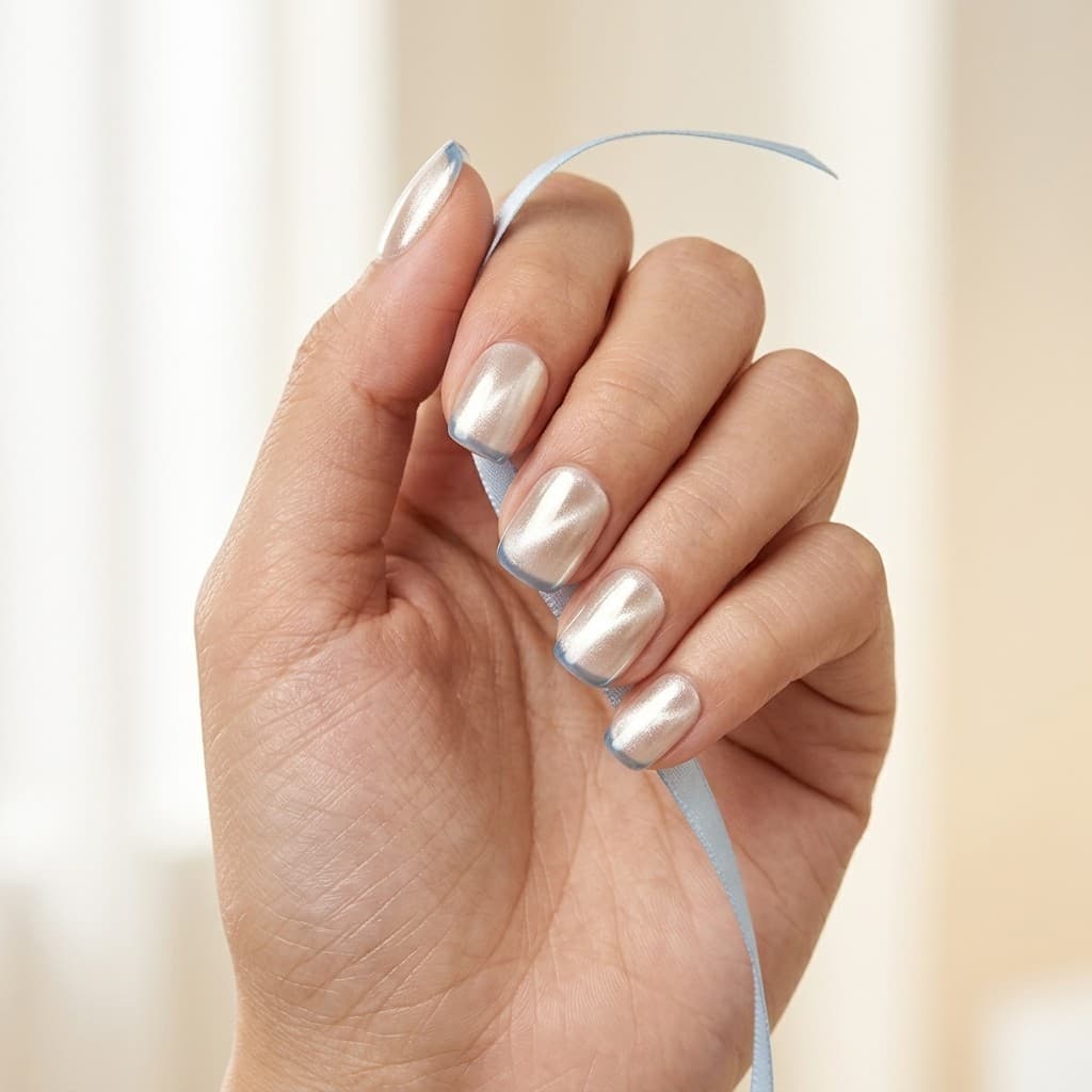 Soft Luster press-on nails
